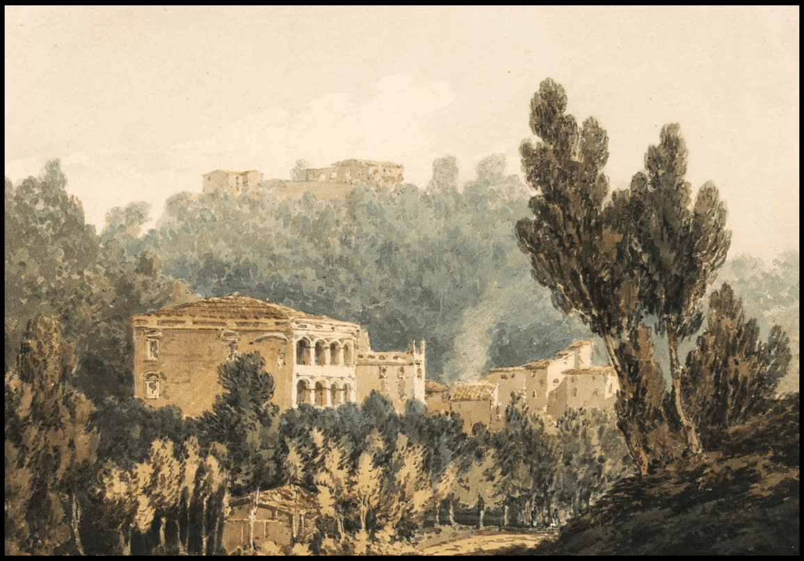 William Turner - In the Valley near Vietri