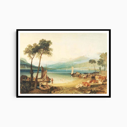 William Turner - Lake Geneva and Mount Blanc