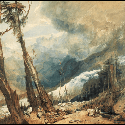 William Turner - Mer de Glace