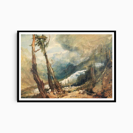 William Turner - Mer de Glace