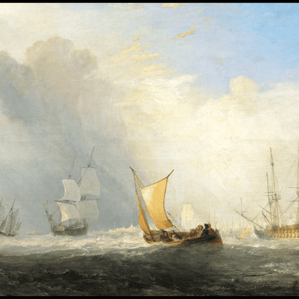 William Turner - Rotterdam Ferry-Boat