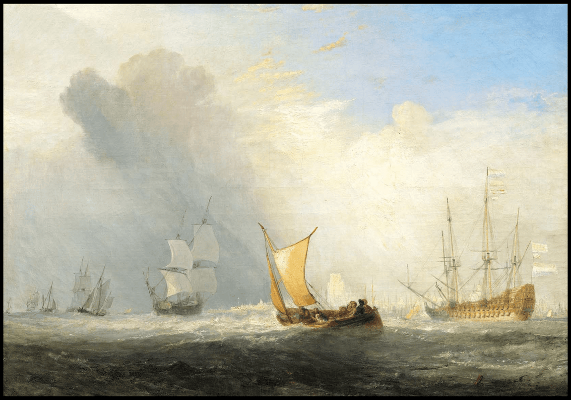William Turner - Rotterdam Ferry-Boat