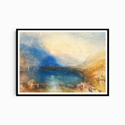 William Turner - The Lake of Zug