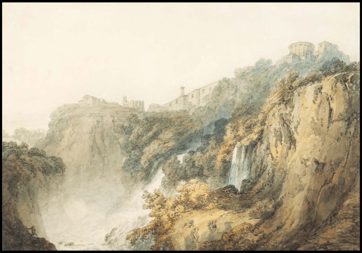 William Turner - Tivoli with the Temple