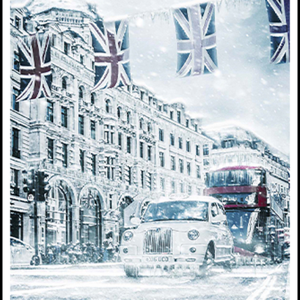 Winter In London Poster