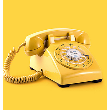 Yellow Phone Poster