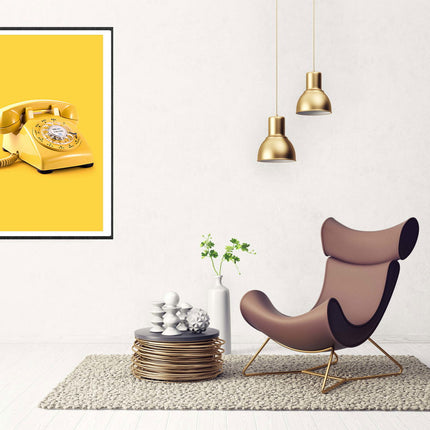 Yellow Phone Poster
