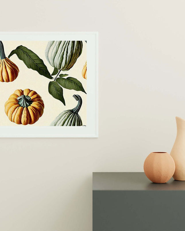 Yellow Pumpkin Poster