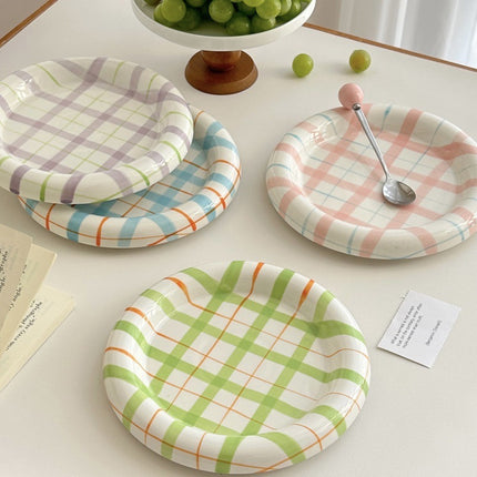 Salad Dish Girl Heart Color Dessert Breakfast Dessert Plate Western Food Fruit Plate