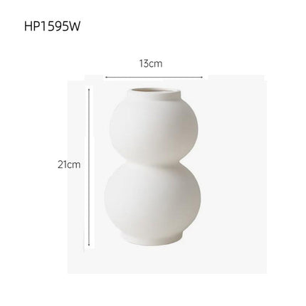 Plain Vase Ceramic Ornaments HP1595W
