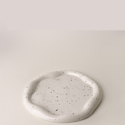 Simple And Creative Decoration Dessert Plate Ceramic Jewelry E