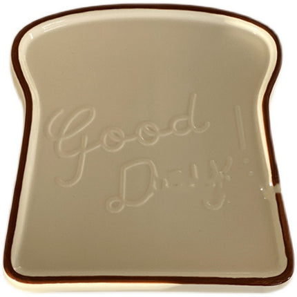 Ins Style Toast Bread Style Breakfast Plate Toast plate