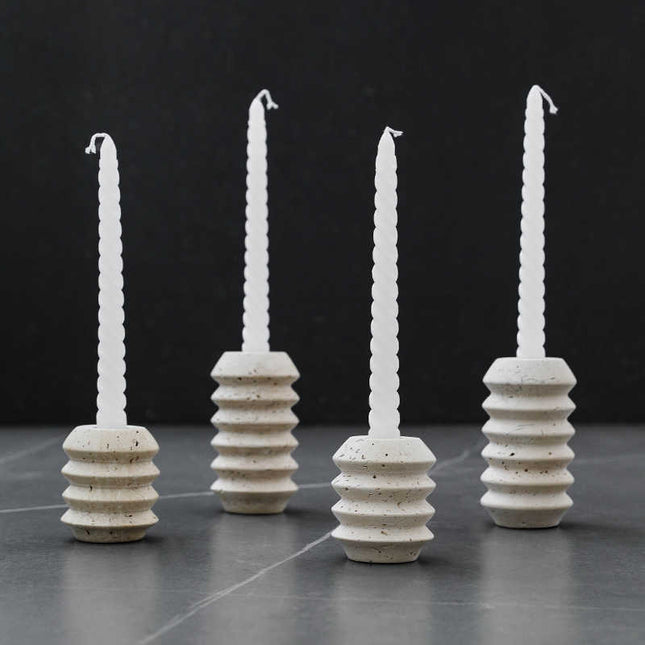 Creative Nordic Cave Thread Candle Holder Natural Decorative Ornaments