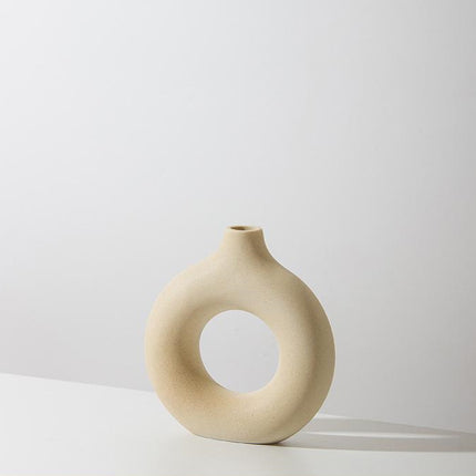 Round Vase Decoration Creative Ceramic Crafts