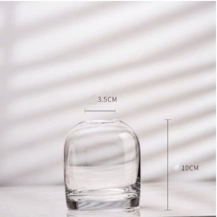 Simple Vase Creative Glass Living Room Dining Table Home Vase Vase