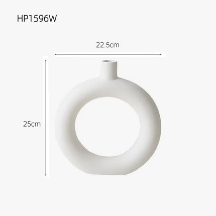 Plain Vase Ceramic Ornaments HP1596W