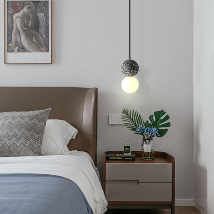Nordic Ins Modern Cement Terrazzo Small Chandelier