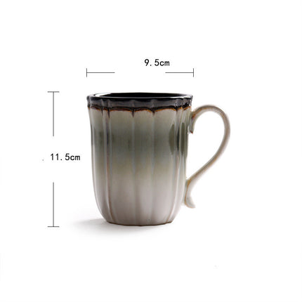 Lotus Pond Moonlight American Western Tableware Creative Ceramic Bowl Cup Set Mug