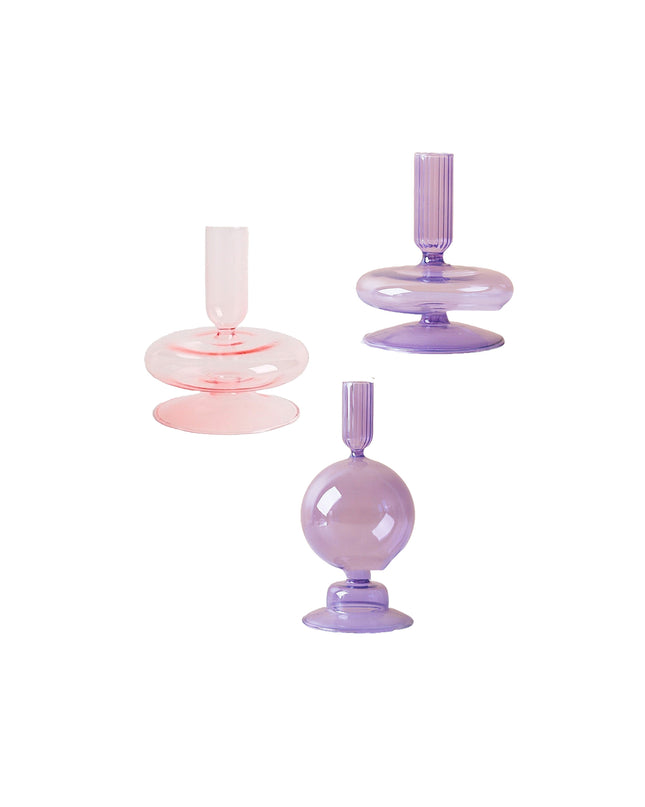 Nordic Creative Glass Candle Holder