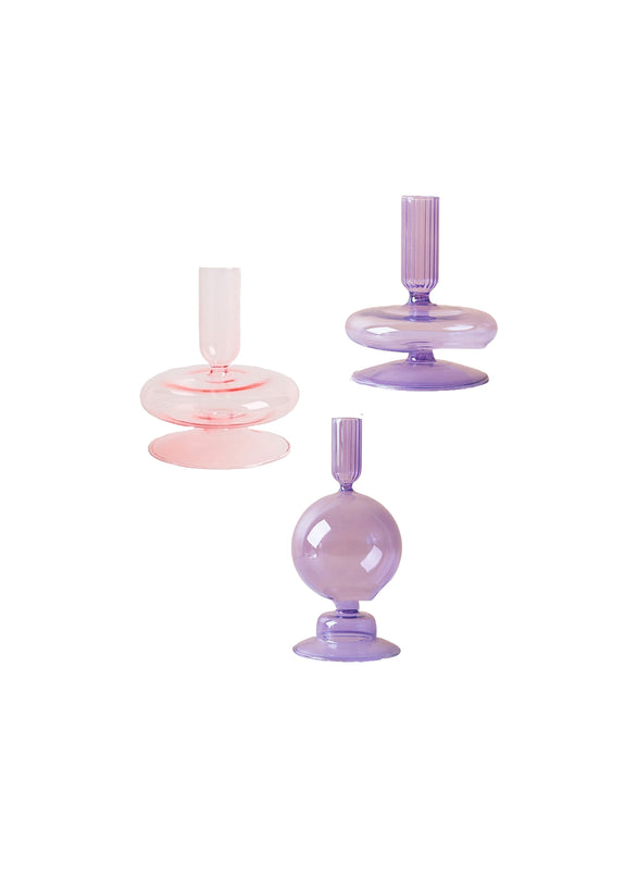 Nordic Creative Glass Candle Holder