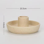 Oval beige
