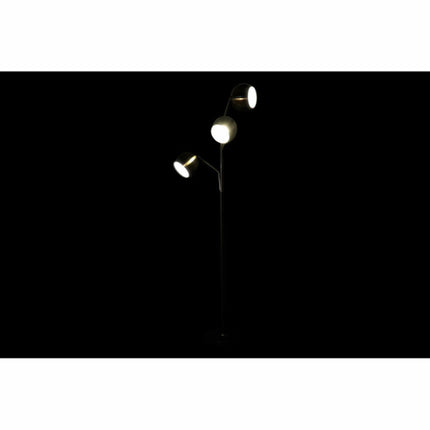 Floor Lamp Crystal Golden Metal Transparent