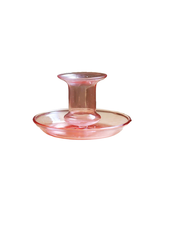 Creative Transparent Handmade Glass Candle Holder Decoration Ornaments