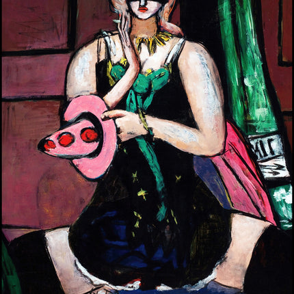 Carnival Mask,Green,Violet, and Pink