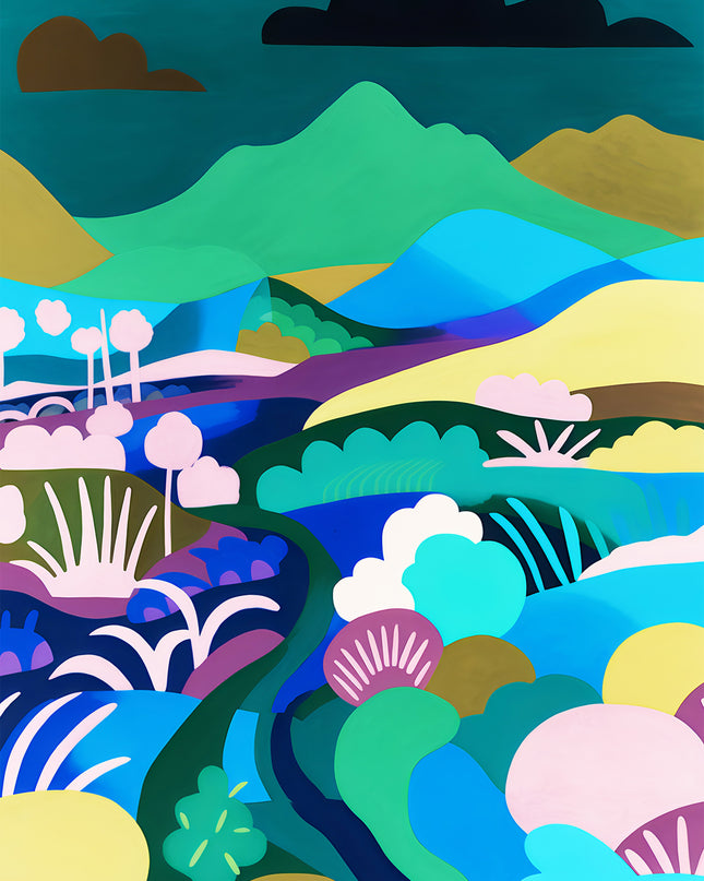 Colourful Land poster
