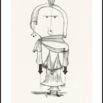Paul Klee - Witch with a Comb