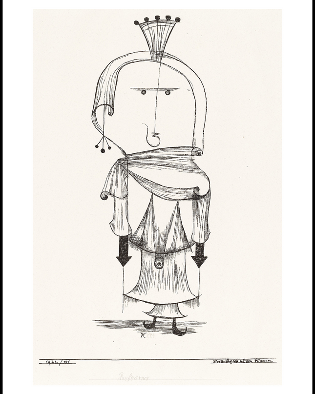 Paul Klee - Witch with a Comb