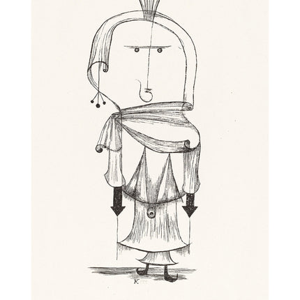Paul Klee - Witch with a Comb