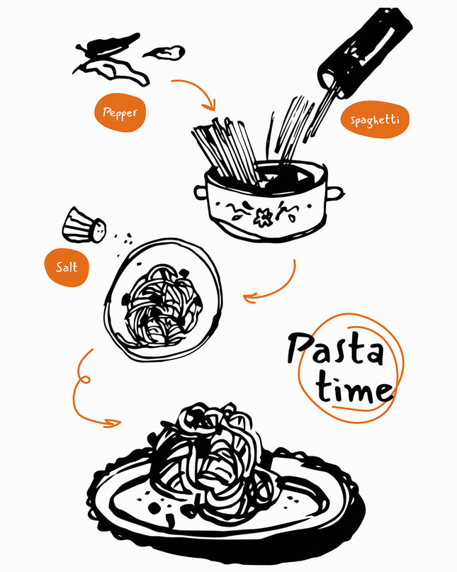 Pasta Lovers Poster