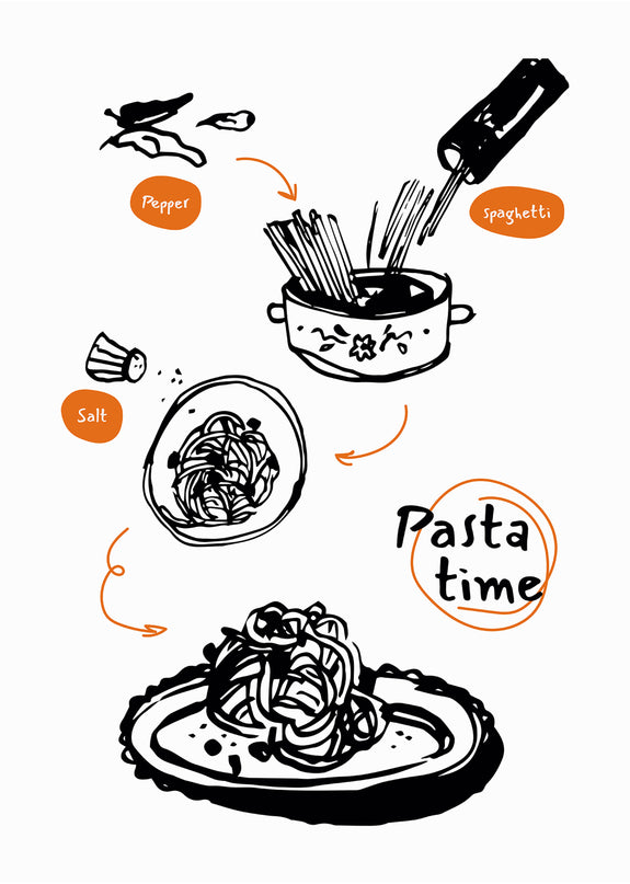 Pasta Lovers Poster