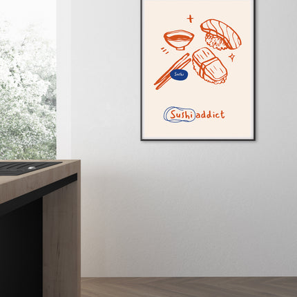 Sushi Fan Poster