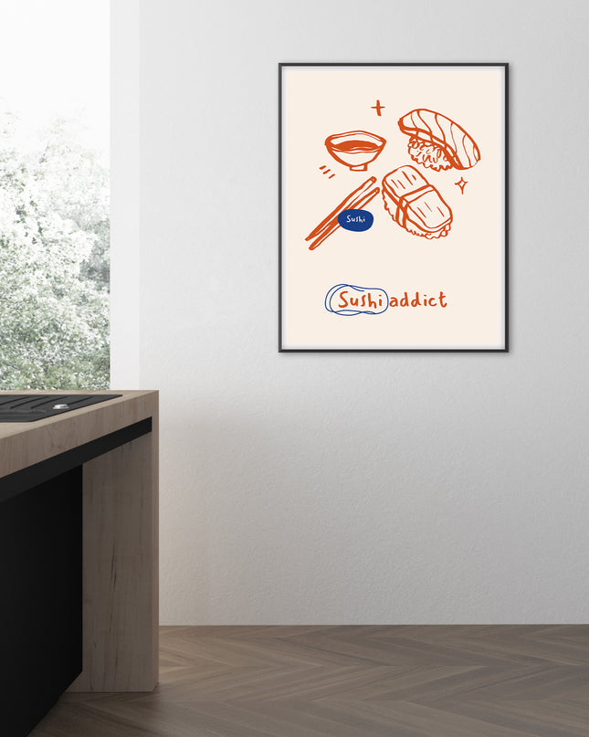 Sushi Fan Poster