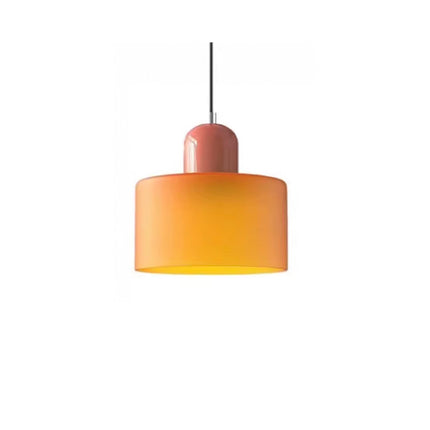 Retro Glass Chandelier Lamp