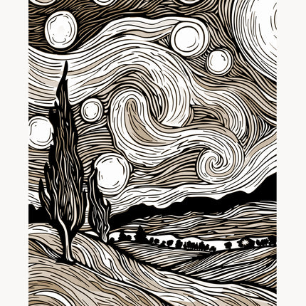 Starry Night Poster