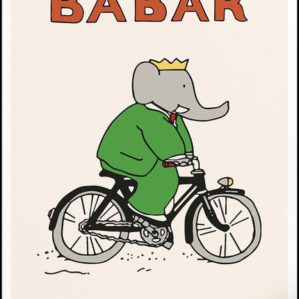 Babar Illustration Cover