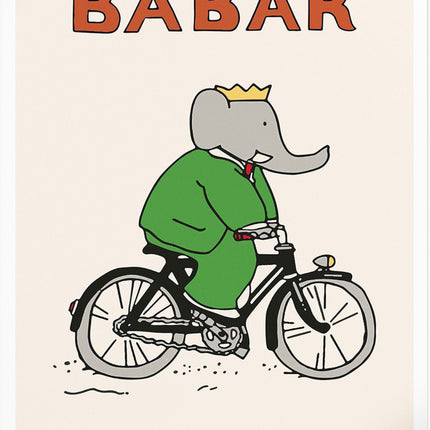Babar Illustration Cover