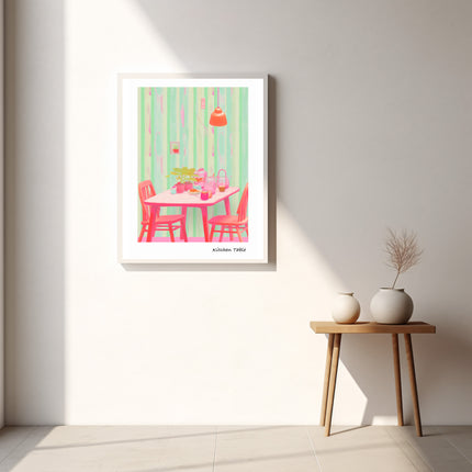 Kitchen Table Poster