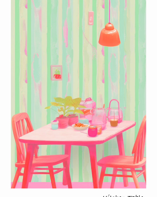 Kitchen Table Poster