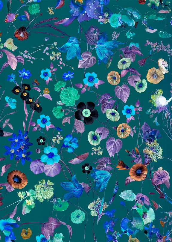 Vintage Flower Poster