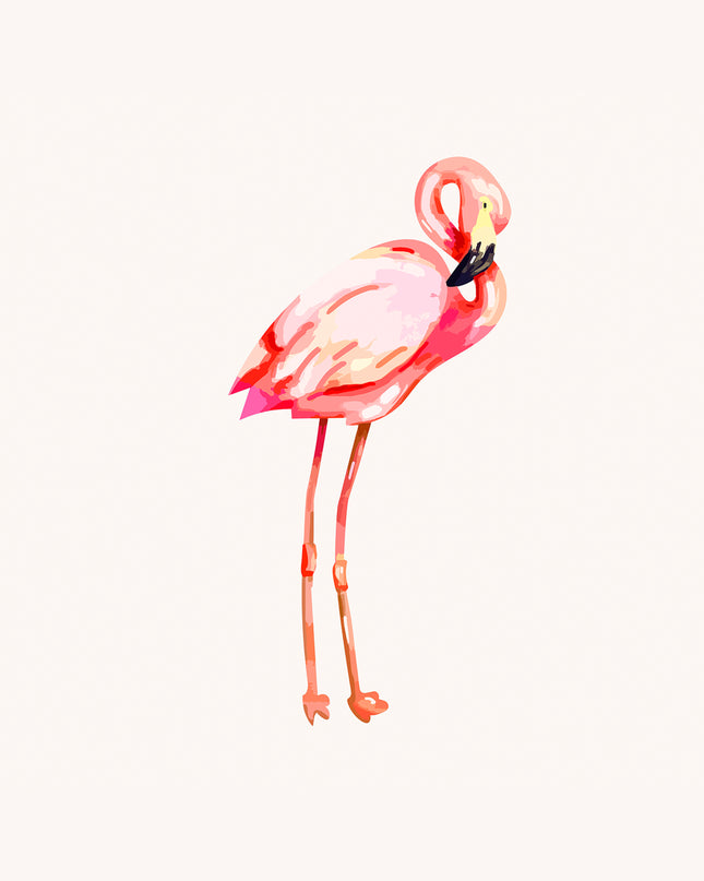Pink Flamingo Poster