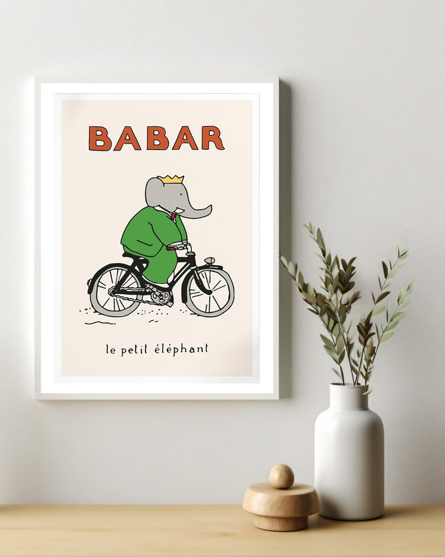 Babar Illustration Cover
