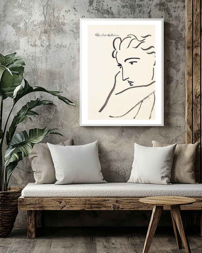 Henri Matisse - Profil de Femme