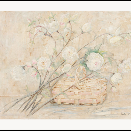 Rose with a basket
