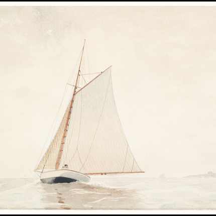 Winslow Homer - Sailingoff Gloucester