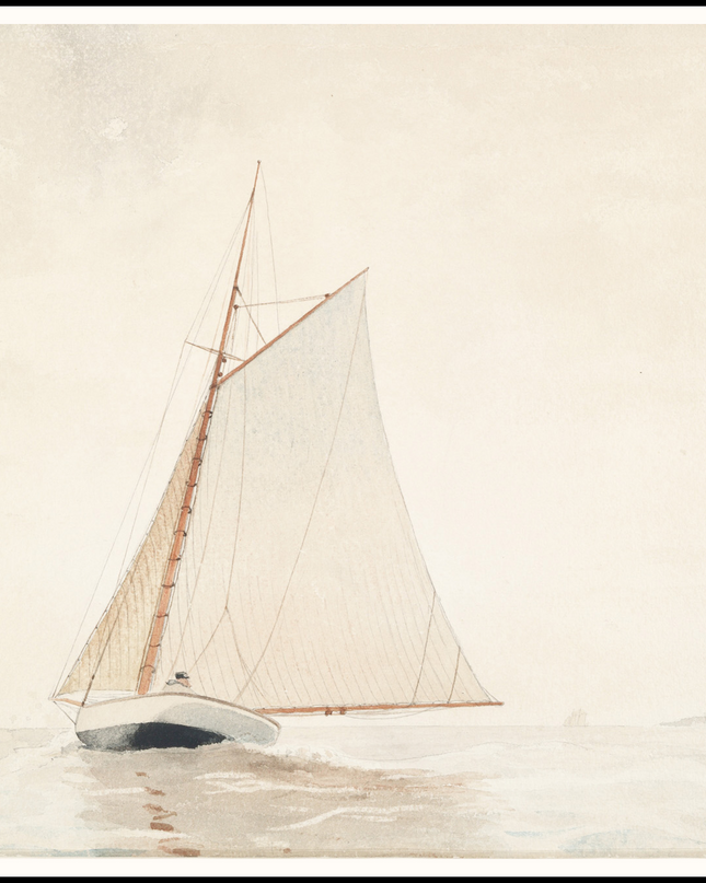 Winslow Homer - Sailingoff Gloucester