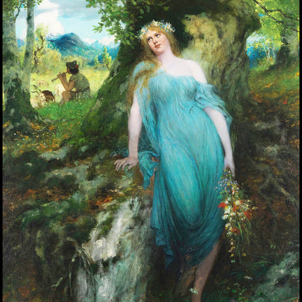 Wood nymph and shepherd